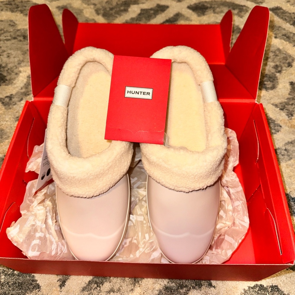 Hunter insulated clog US 10